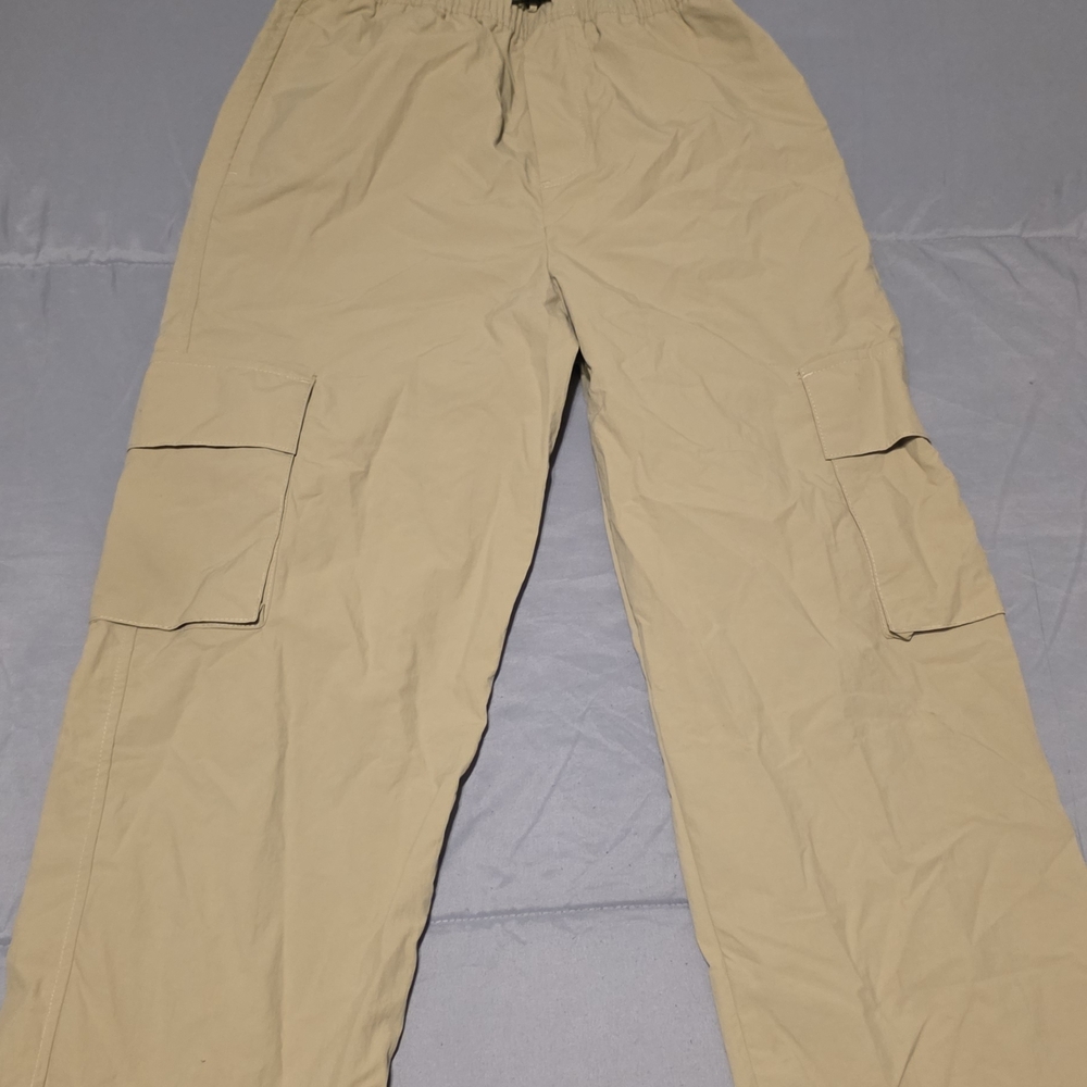 Zara Kids Tan Cargo Jeans